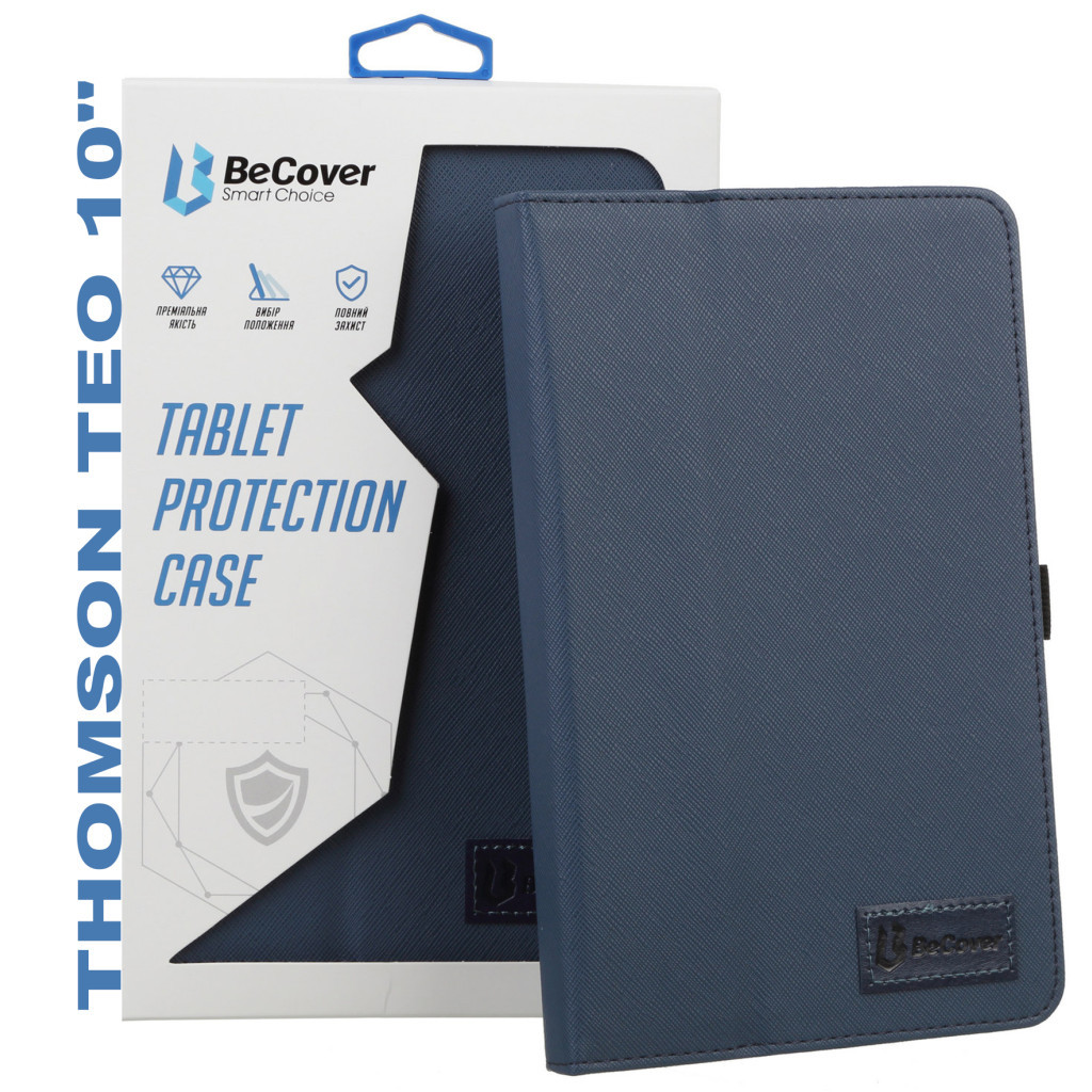 Чохол до планшета BeCover Slimbook Thomson TEO 10" Deep Blue (710129) - фото 1