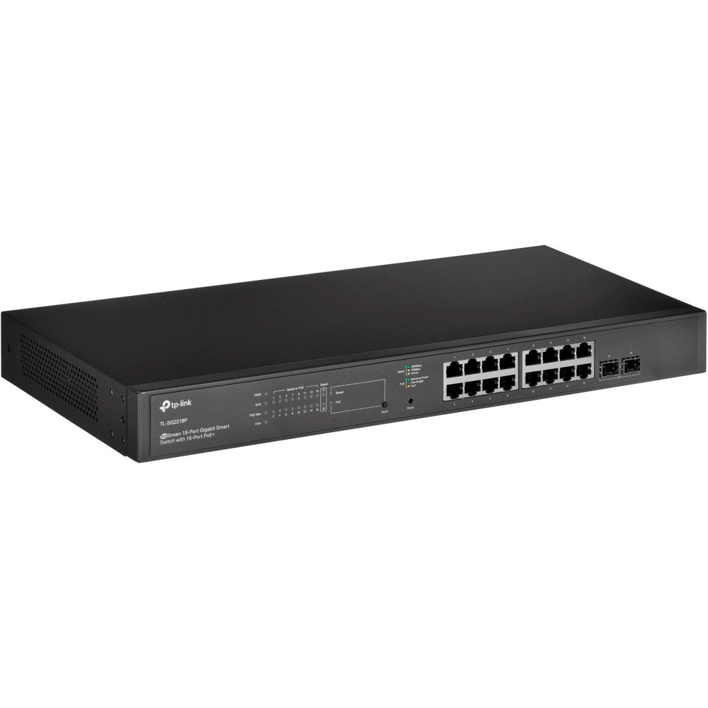 Комутатор мережевий TP-Link TL-SG2218P - фото 2 Комутатор мережевий TP-Link TL-SG2218P - фото 2
