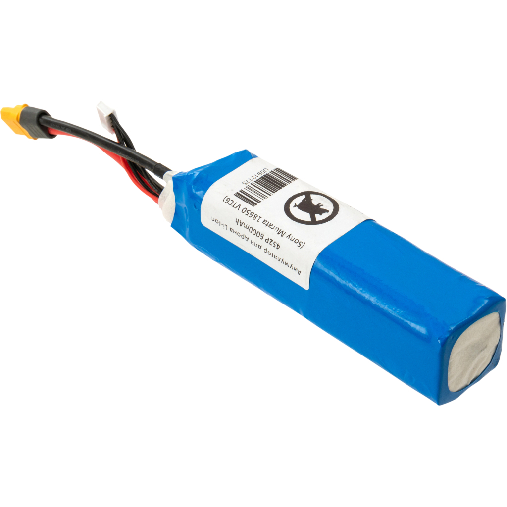 Акумуляторний блок Vinga Li-Ion 4s2Р 6000mAh з балансувальним кабелем Sony Murata 18650 VTC6 (6000BMS/SONY18650) - фото 3 Акумуляторний блок Vinga Li-Ion 4s2Р 6000mAh з балансувальним кабелем Sony Murata 18650 VTC6 (6000BMS/SONY18650) - фото 3