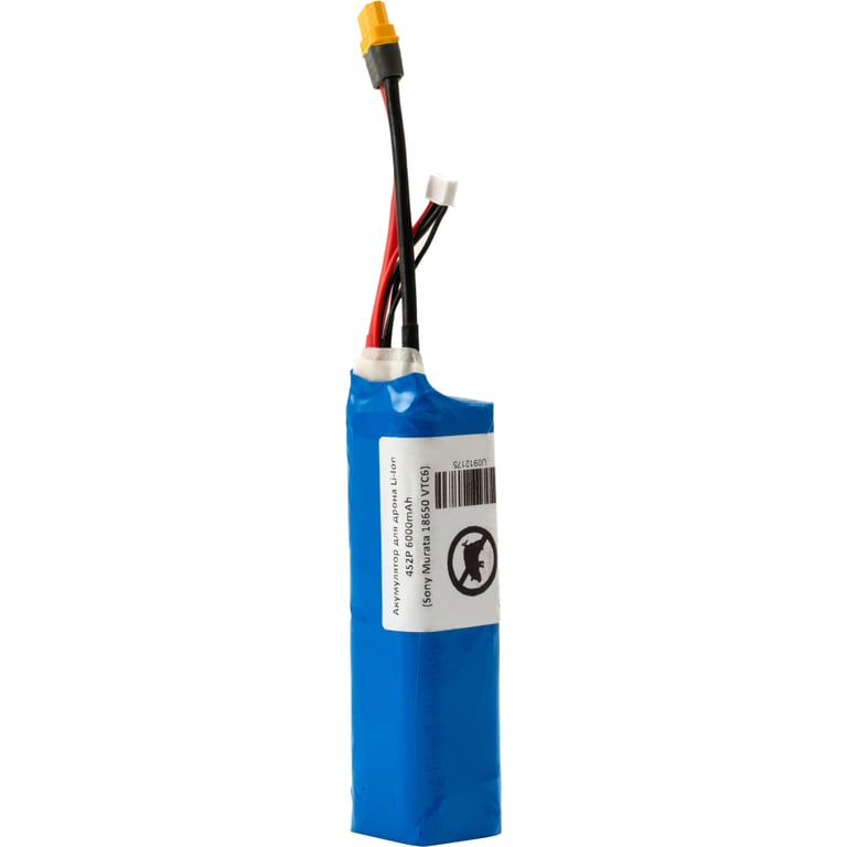 Акумуляторний блок Vinga Li-Ion 4s2Р 6000mAh з балансувальним кабелем Sony Murata 18650 VTC6 (6000BMS/SONY18650) - фото 4