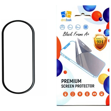 Скло захисне Drobak Xiaomi Smart Band 8 Black Frame A+ (323218) - фото 1