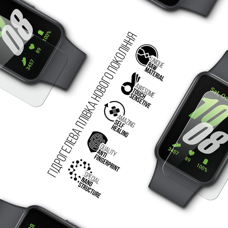 Плівка захисна Armorstandart Samsung Galaxy Watch Fit 3 6pcs (ARM74576) - фото 2