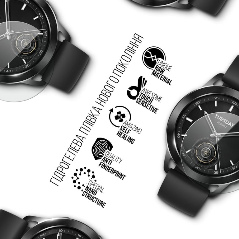 Плівка захисна Armorstandart Xiaomi Watch S3 6pcs (ARM75586) - фото 2