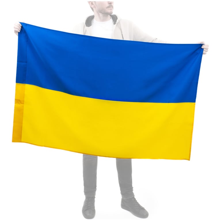 Прапор Vinga Україна, державний, 90*140см (VFUSDB140G) - фото 2