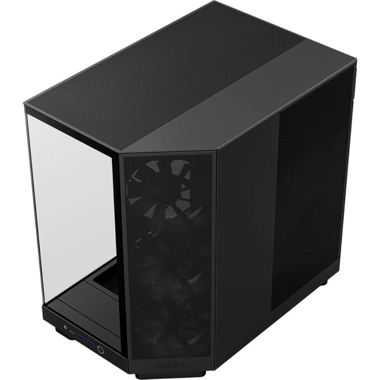 Корпус для ПК NZXT H6 Flow All Black (CC-H61FB-01) - фото 2