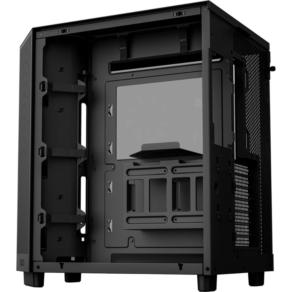 Корпус для ПК NZXT H6 Flow All Black (CC-H61FB-01) - фото 3 Корпус для ПК NZXT H6 Flow All Black (CC-H61FB-01) - фото 3