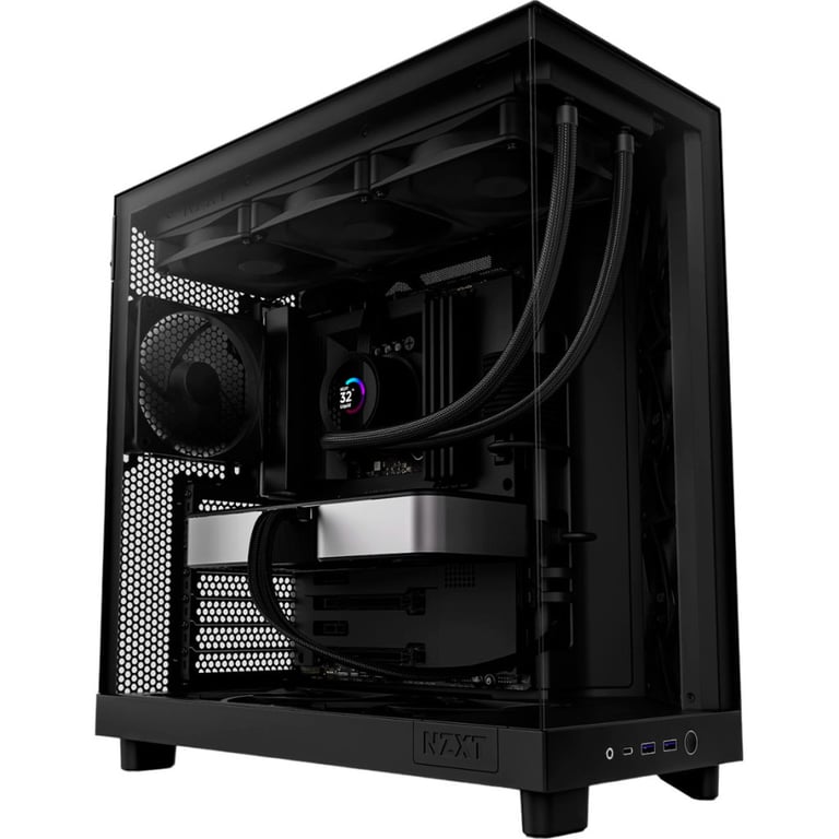 Корпус для ПК NZXT H6 Flow All Black (CC-H61FB-01) - фото 6