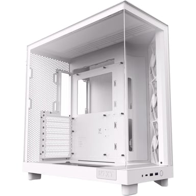 Корпус для ПК NZXT H6 Flow All white (CC-H61FW-01) - фото 1