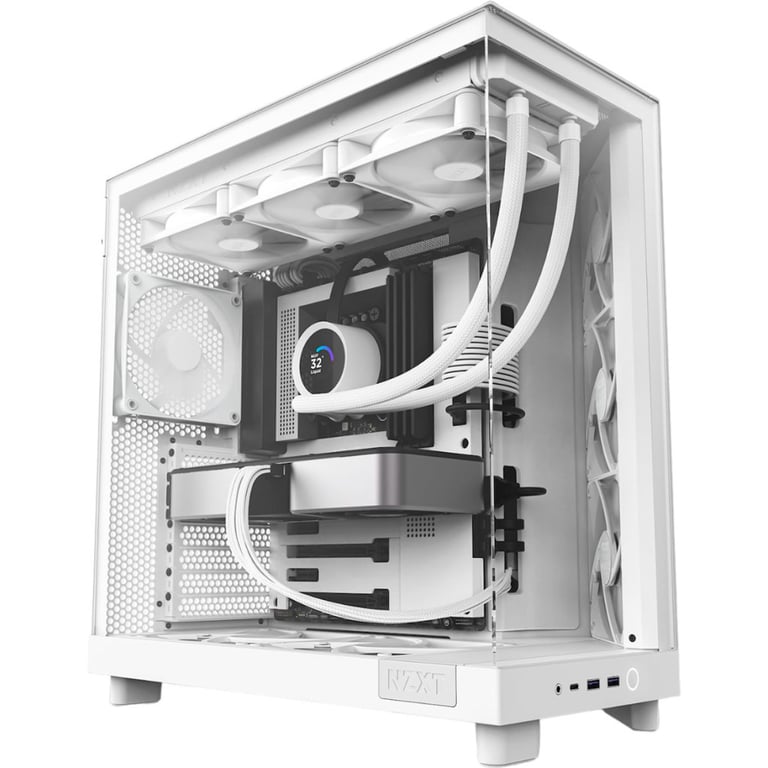 Корпус для ПК NZXT H6 Flow All white (CC-H61FW-01) - фото 2