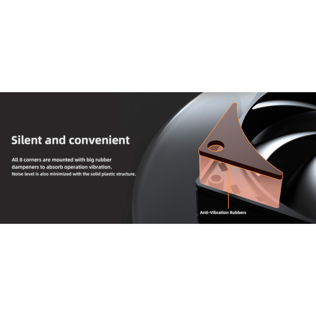 Кулер до корпусу ID-Cooling AF-125-K TRIO - фото 4 Кулер до корпусу ID-Cooling AF-125-K TRIO - фото 4