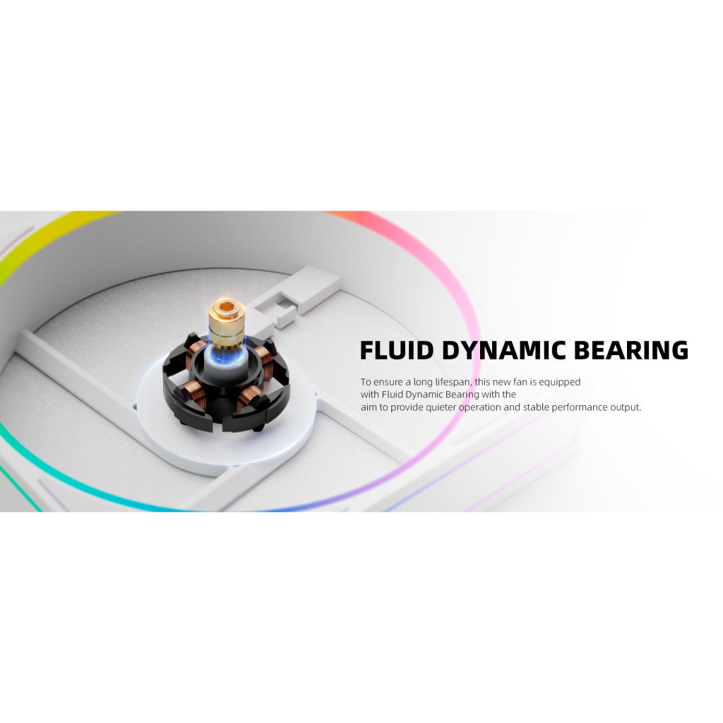 Кулер до корпусу ID-Cooling AF-127-ARGB-W TRIO - фото 11 Кулер до корпусу ID-Cooling AF-127-ARGB-W TRIO - фото 11