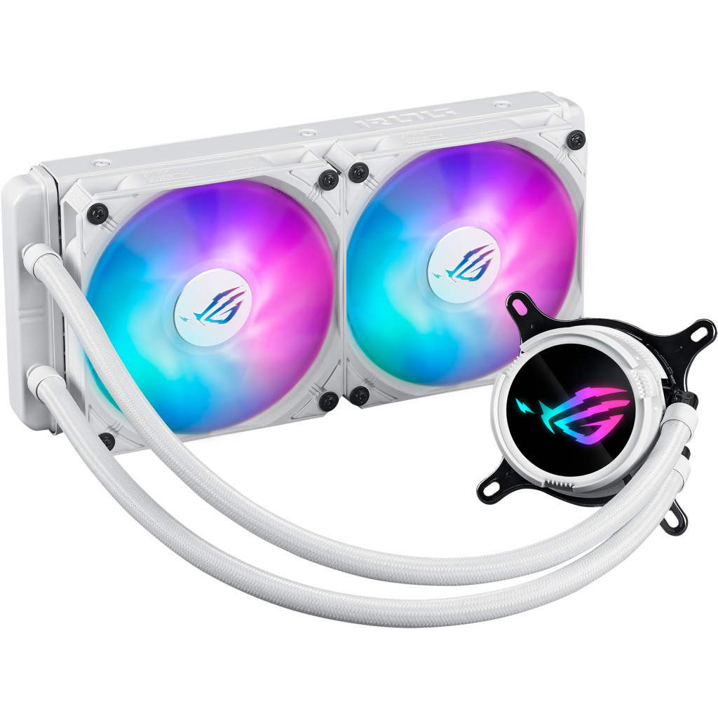 Система рідинного охолодження ASUS ROG Strix LC III 240 ARGB WHT (90RC00S2-M0UAY0) - фото 2 Система рідинного охолодження ASUS ROG Strix LC III 240 ARGB WHT (90RC00S2-M0UAY0) - фото 2