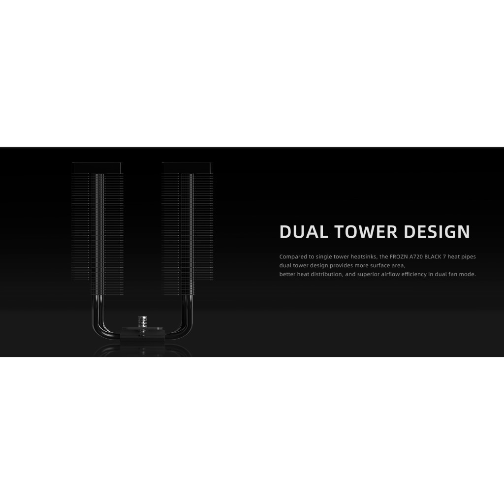 Кулер до процесора ID-Cooling FROZN A720 Black - фото 11 Кулер до процесора ID-Cooling FROZN A720 Black - фото 11