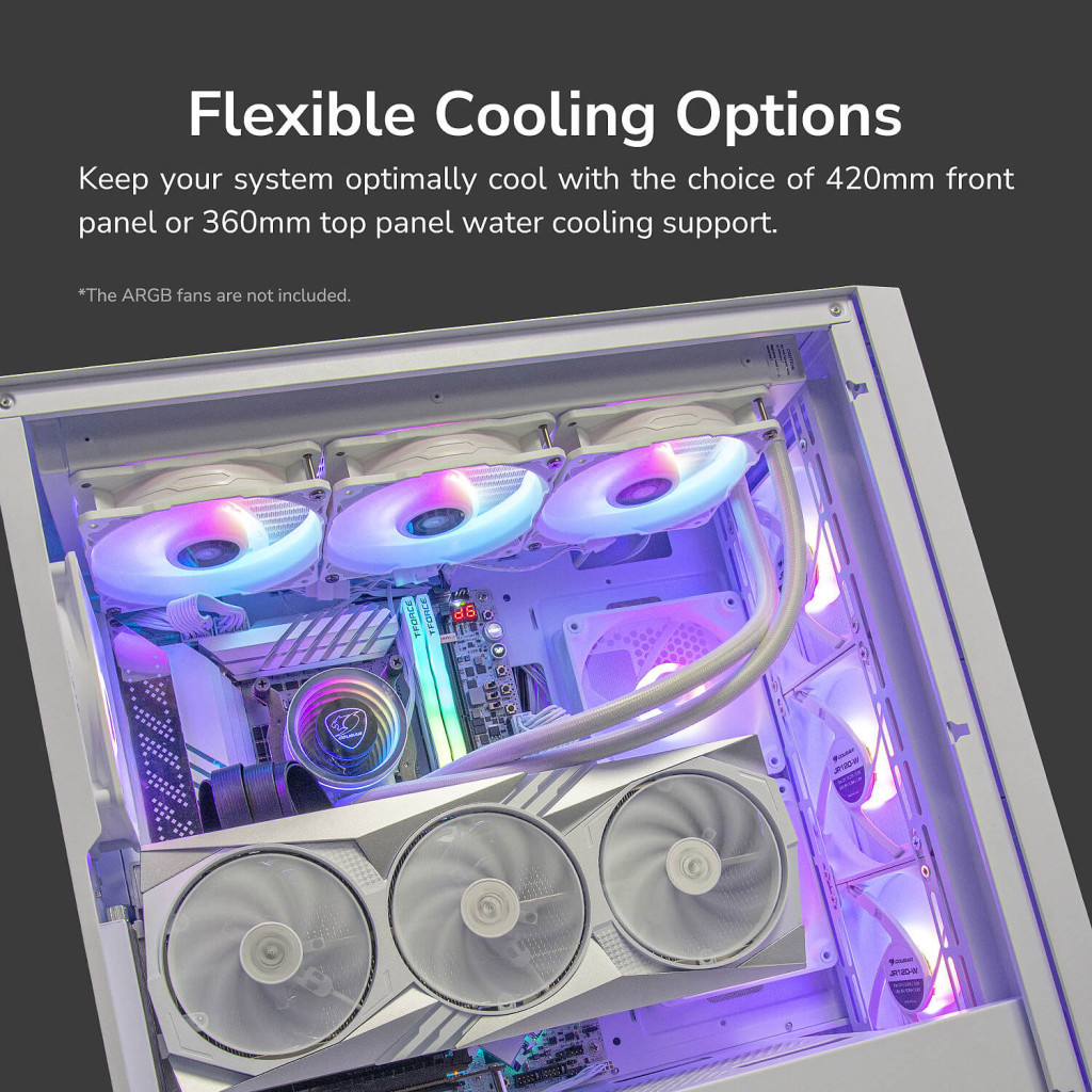 Корпус Cougar UNIFACE White - фото 11 Корпус Cougar UNIFACE White - фото 11