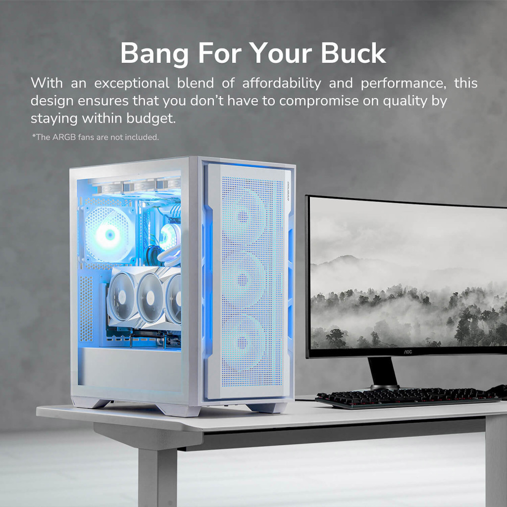 Корпус Cougar UNIFACE White - фото 10 Корпус Cougar UNIFACE White - фото 10