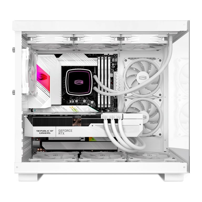 Корпус для ПК PcCooler C3 T500 ARGB WH - фото 5