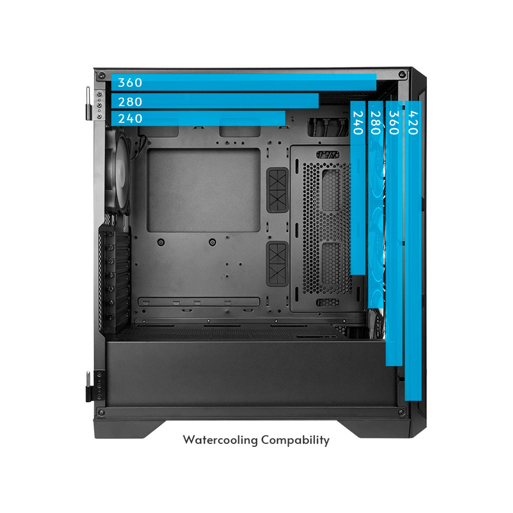 Корпус Chieftec APEX AIR (GA-01B-M-OP) - фото 9 Корпус Chieftec APEX AIR (GA-01B-M-OP) - фото 9
