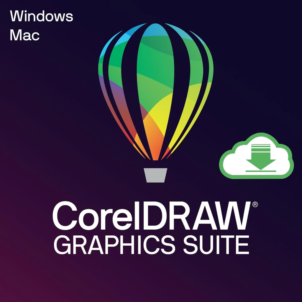 ПЗ для мультимедіа Corel CorelDRAW Graphics Suite 2024 EN/FR/DE/IT/ES/BP/NL Windows/Mac (ESDCDGS2024ML) - фото 1
