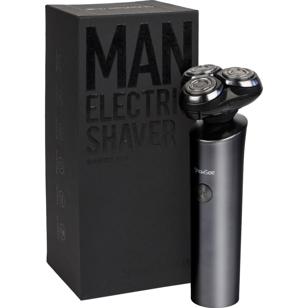 Електробритва Xiaomi ShowSee Electric Shaver Black (F305-GY) - фото 3 Електробритва Xiaomi ShowSee Electric Shaver Black (F305-GY) - фото 3