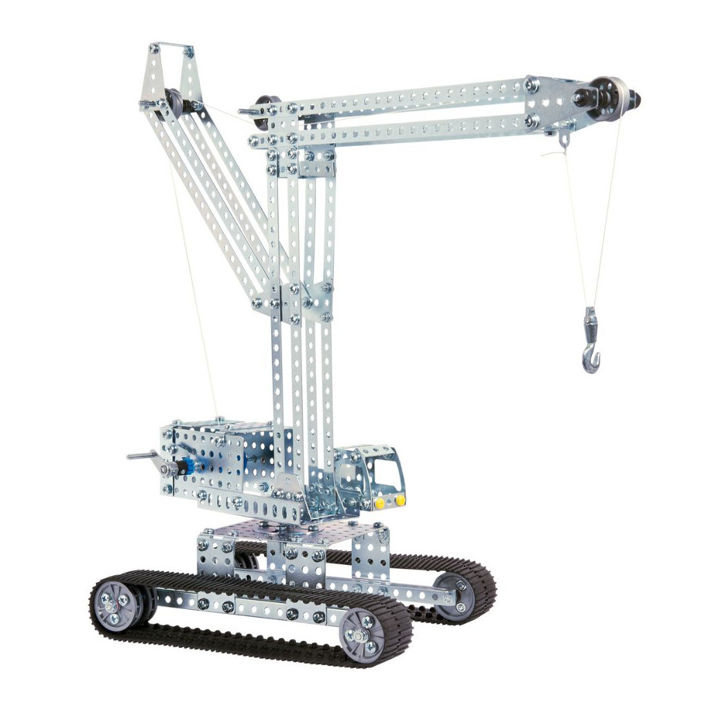 Конструктор Eitech Гусеничний будівельний кран (С18) - фото 2 Конструктор Eitech Гусеничний будівельний кран (С18) - фото 2