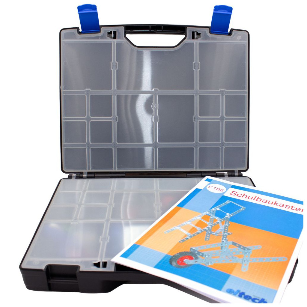 Конструктор Eitech Шкільний будівельний комплект 1 (С166) - фото 2 Конструктор Eitech Шкільний будівельний комплект 1 (С166) - фото 2