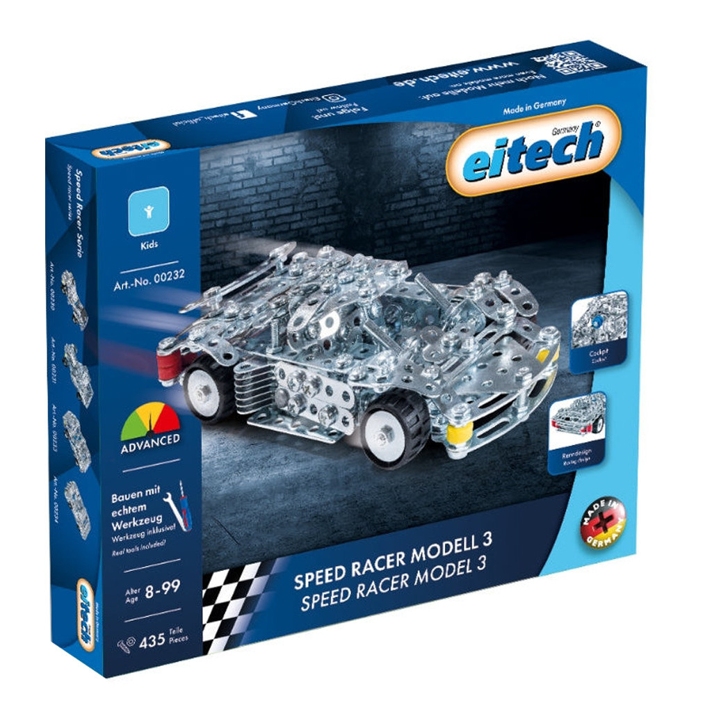 Конструктор Eitech Швидкісний гонщик 3 (С232) - фото 1