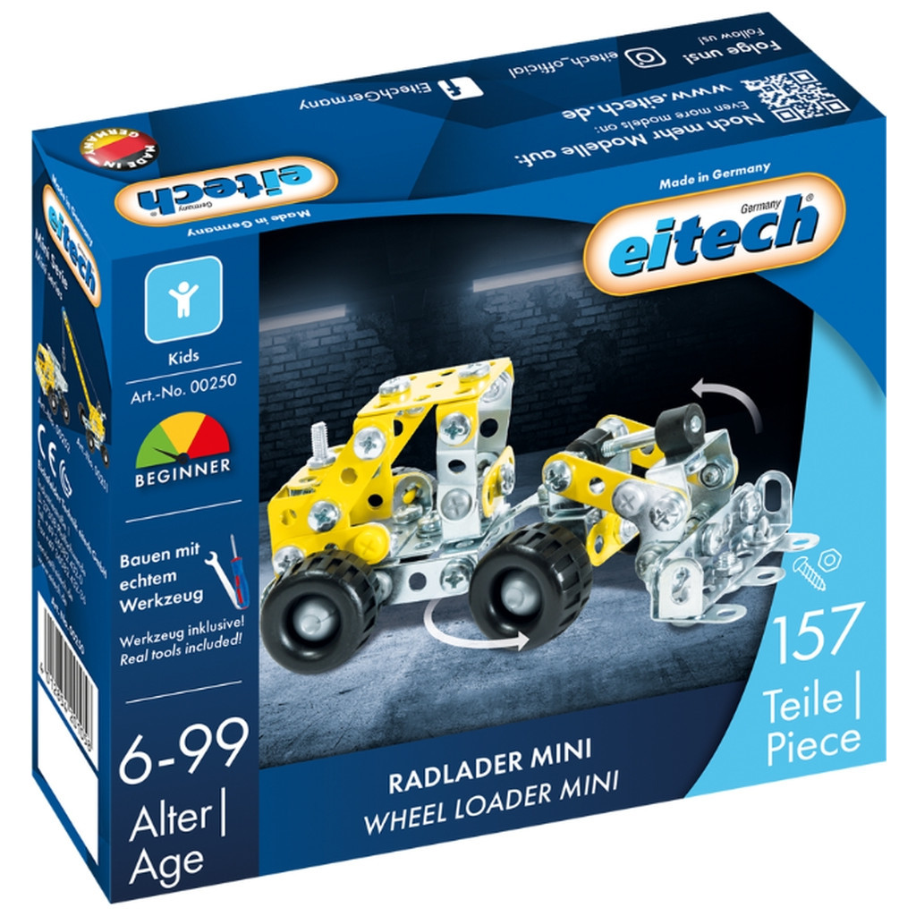 Конструктор Eitech Міні колісний навантажувач (С250) - фото 1
