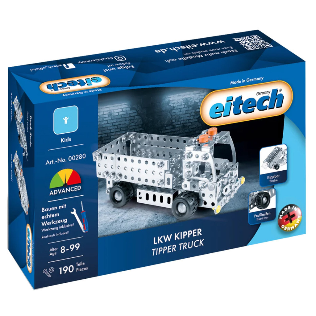 Конструктор Eitech Вантажівка самоскид (С280) - фото 1