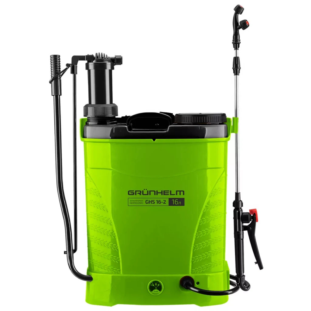 Обприскувач Grunhelm GHS-16-2 (8АН/12V, 2-4бар, 16л) (133072) Обприскувач Grunhelm GHS-16-2 (8АН/12V, 2-4бар, 16л) (133072)