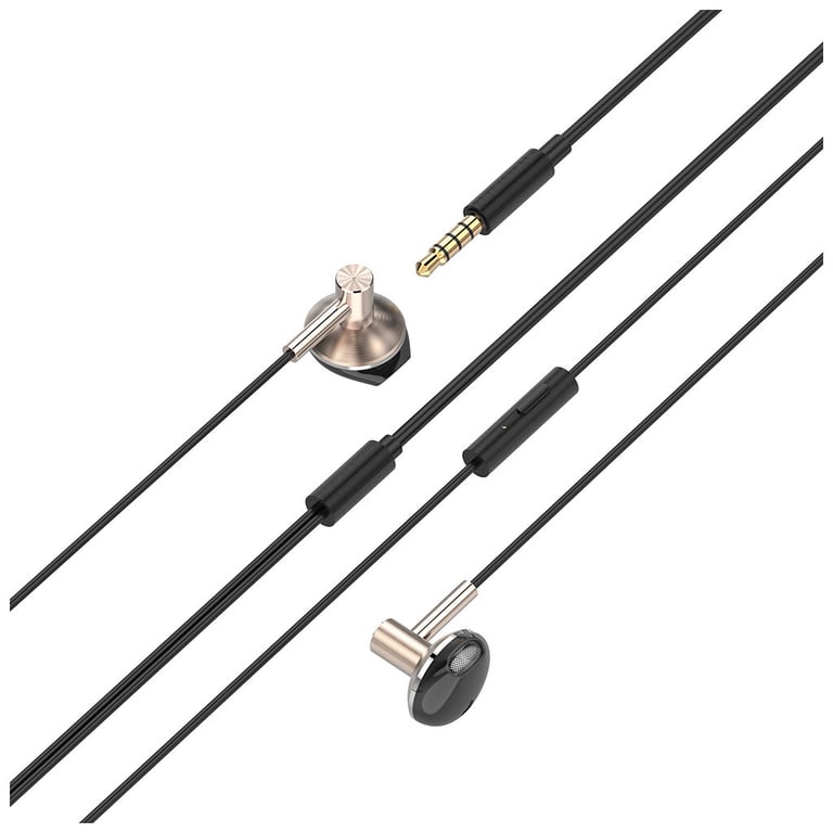 Навушники ColorWay Slim 3.5 mm Wired Earphone Blast 2 Black (CW-WD02BK) - фото 1