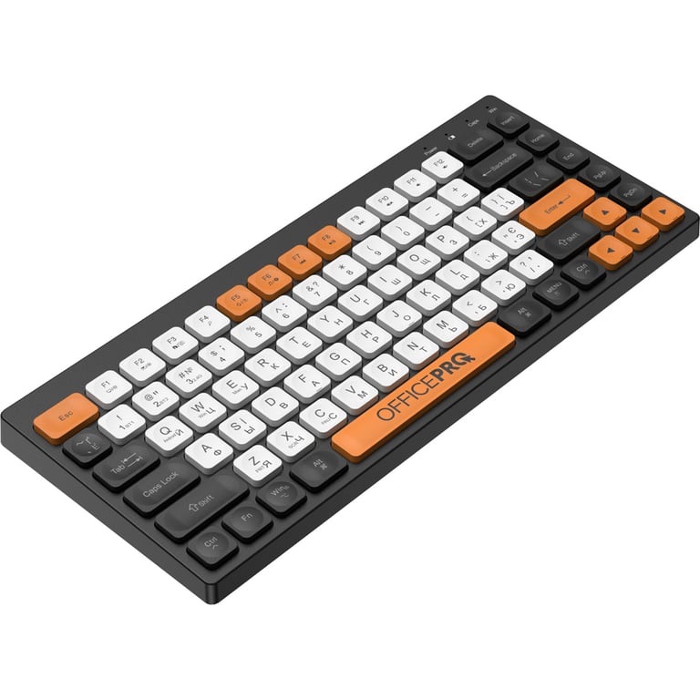 Клавіатура OfficePro SK955B Wireless/Bluetooth Black (SK955B) - фото 3