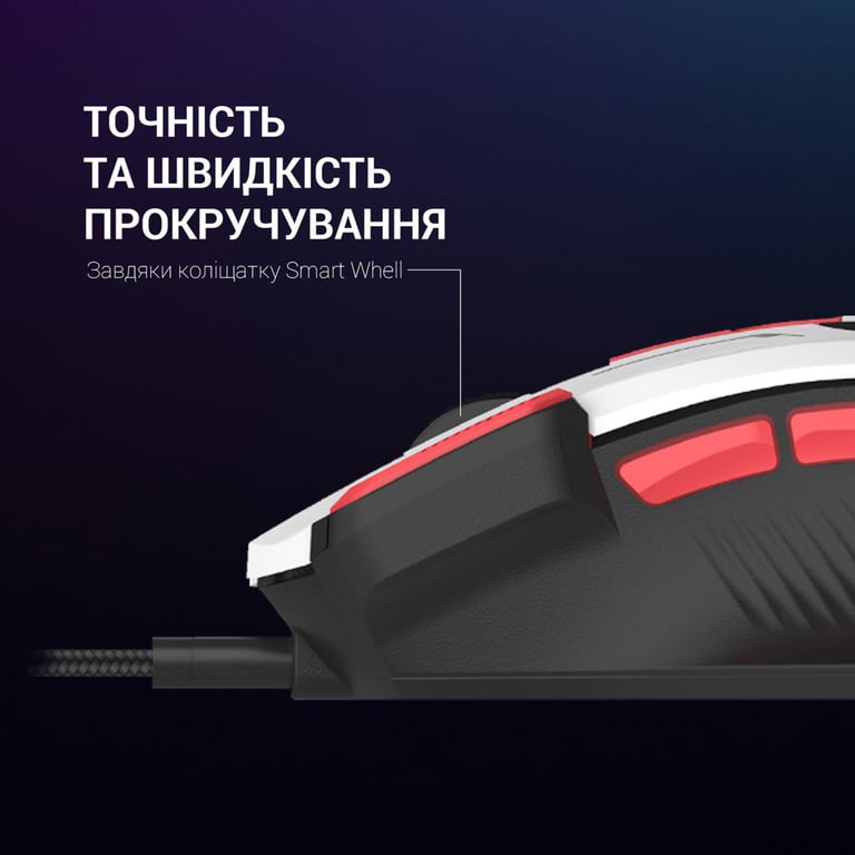 Мишка GamePro GM300W USB White (GM300W) - фото 7