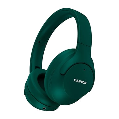 Навушники Canyon OnRiff 10 ANC Bluetooth Green (CNS-CBTHS10GN) - фото 1