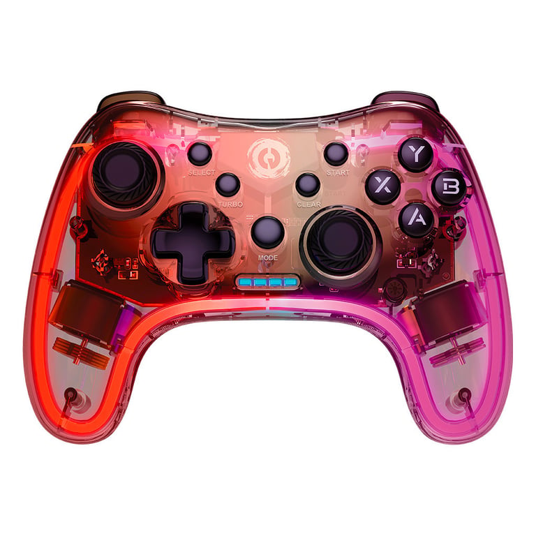 Геймпад Canyon Brighter GPW-04 Wireless RGB 5in1 PS4/Xbox360 Crystal (CND-GPW04) - фото 1