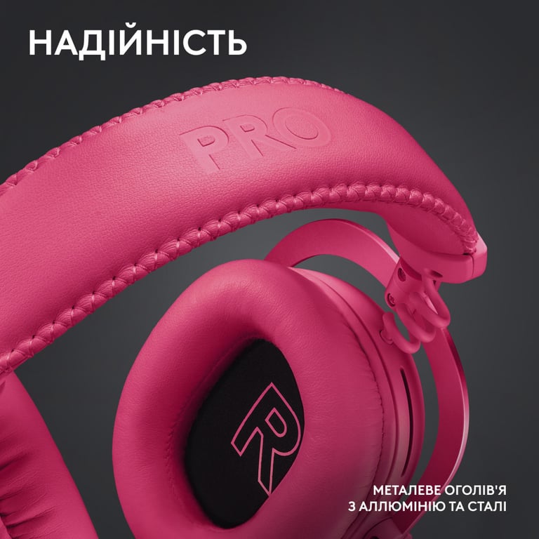 Навушники Logitech G Pro X 2 Lightspeed Wireless Magenta (981-001275) - фото 10