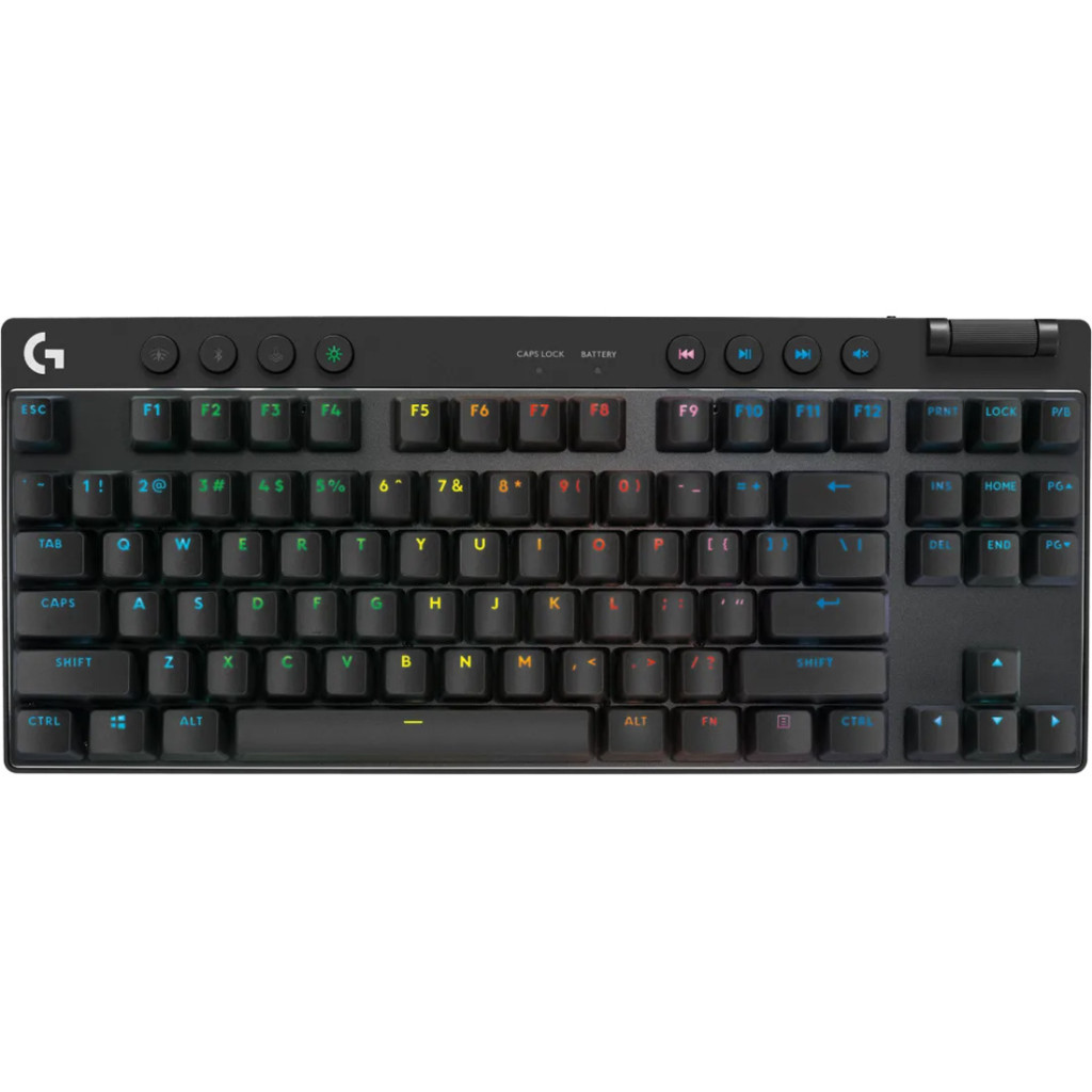 Клавіатура Logitech G PRO X TKL Lightspeed Tactile USB UA Black (920-012136) - головне фото