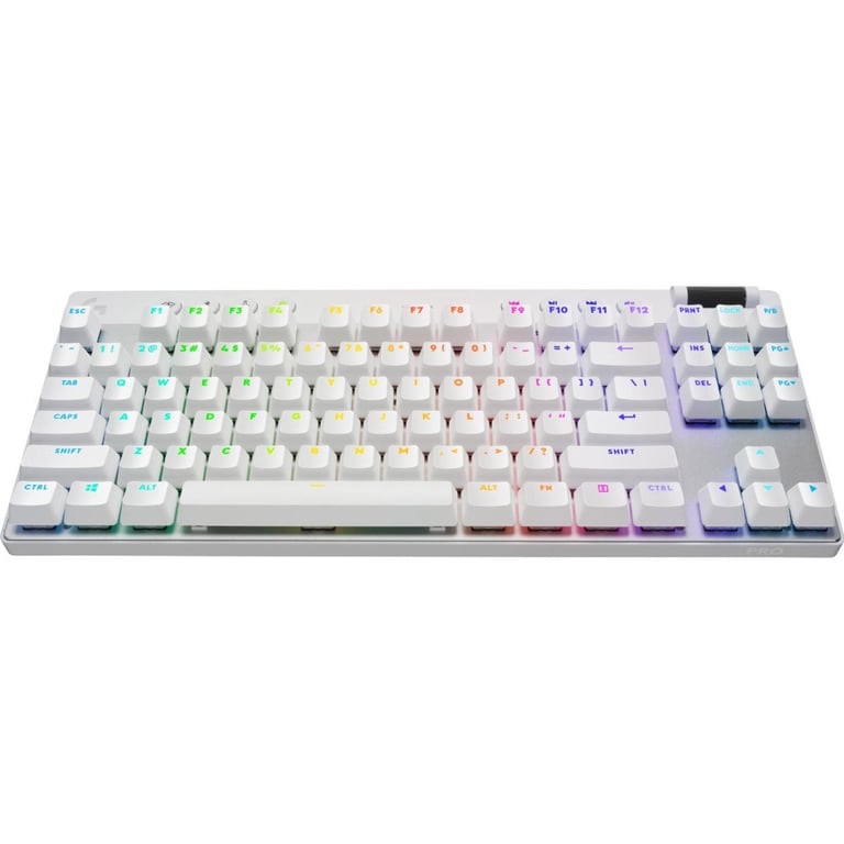 Клавіатура Logitech G PRO X TKL Lightspeed Tactile USB UA White (920-012148) - фото 2
