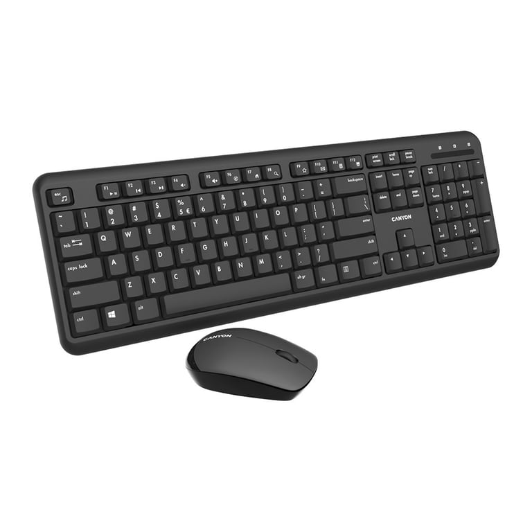 Комплект Canyon SET-W20 Velvet Wireless Silent UA Black (CNS-HSETW02) - фото 3