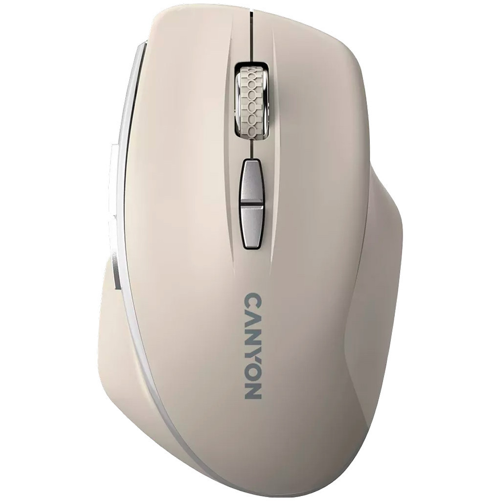 Мишка Canyon MW-21 Wireless Blue LED Cosmic Latte (CNS-CMSW21CL) - головне фото