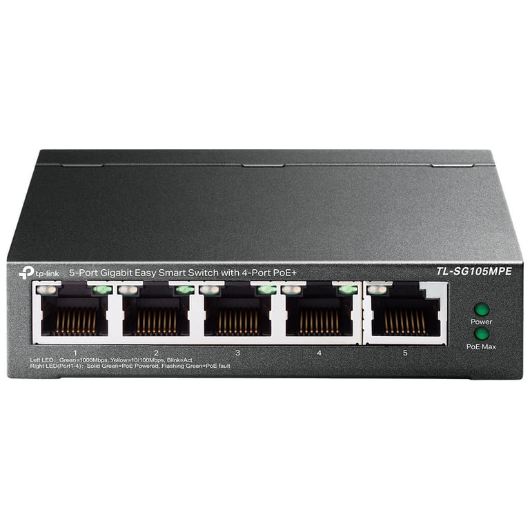 Комутатор мережевий TP-Link TL-SG105MPE - фото 1