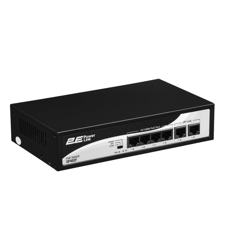 Комутатор мережевий 2E 2E-SP402F-2 - фото 2