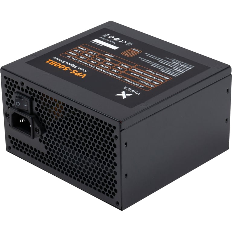 Блок живлення Vinga 500W (VPS-500B1) - фото 2