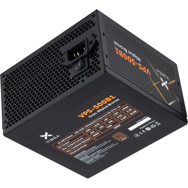 Блок живлення Vinga 500W (VPS-500B1) - фото 6