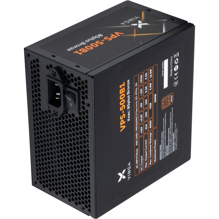 Блок живлення Vinga 500W (VPS-500B1) - фото 9