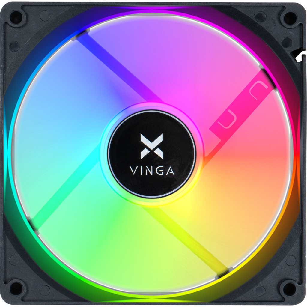 Кулер до корпусу Vinga RGB fan-10 - фото 1 Кулер до корпусу Vinga RGB fan-10 - фото 1
