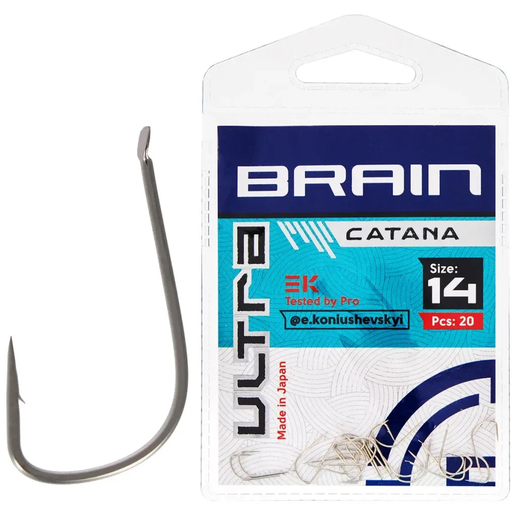 Гачок Brain fishing Ultra Catana 14 (20шт/уп) (1858.52.37) Гачок Brain fishing Ultra Catana 14 (20шт/уп) (1858.52.37)