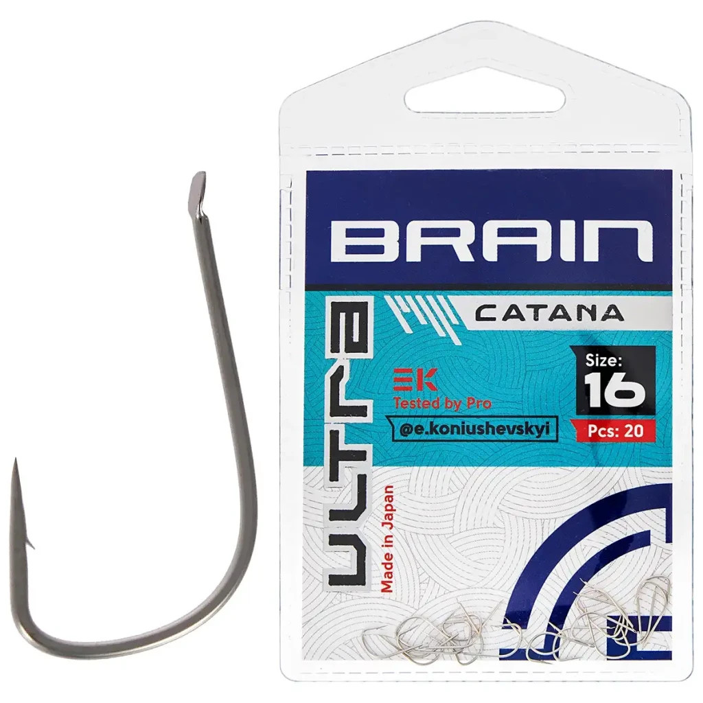 Гачок Brain fishing Ultra Catana 16 (20шт/уп) (1858.52.36) Гачок Brain fishing Ultra Catana 16 (20шт/уп) (1858.52.36)