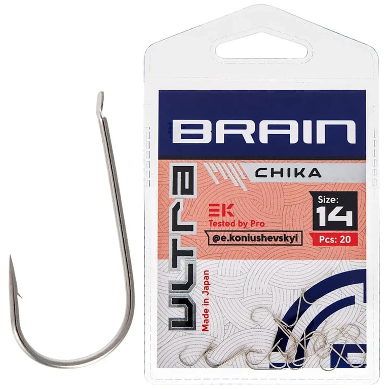 Гачок Brain fishing Ultra Chika 14 (20шт/уп) (1858.52.63) - фото 1
