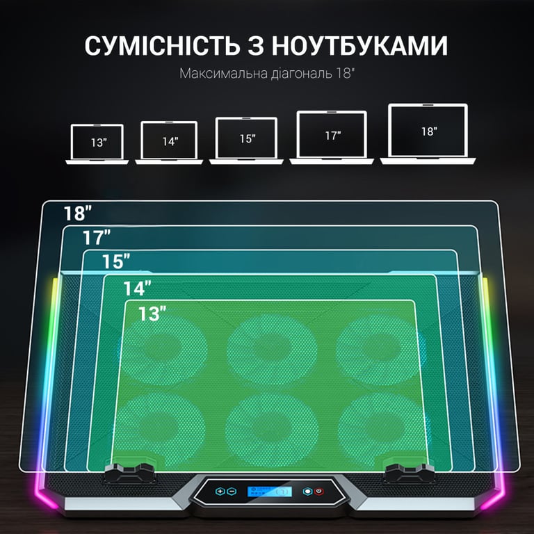 Підставка до ноутбука GamePro CP890 - фото 9