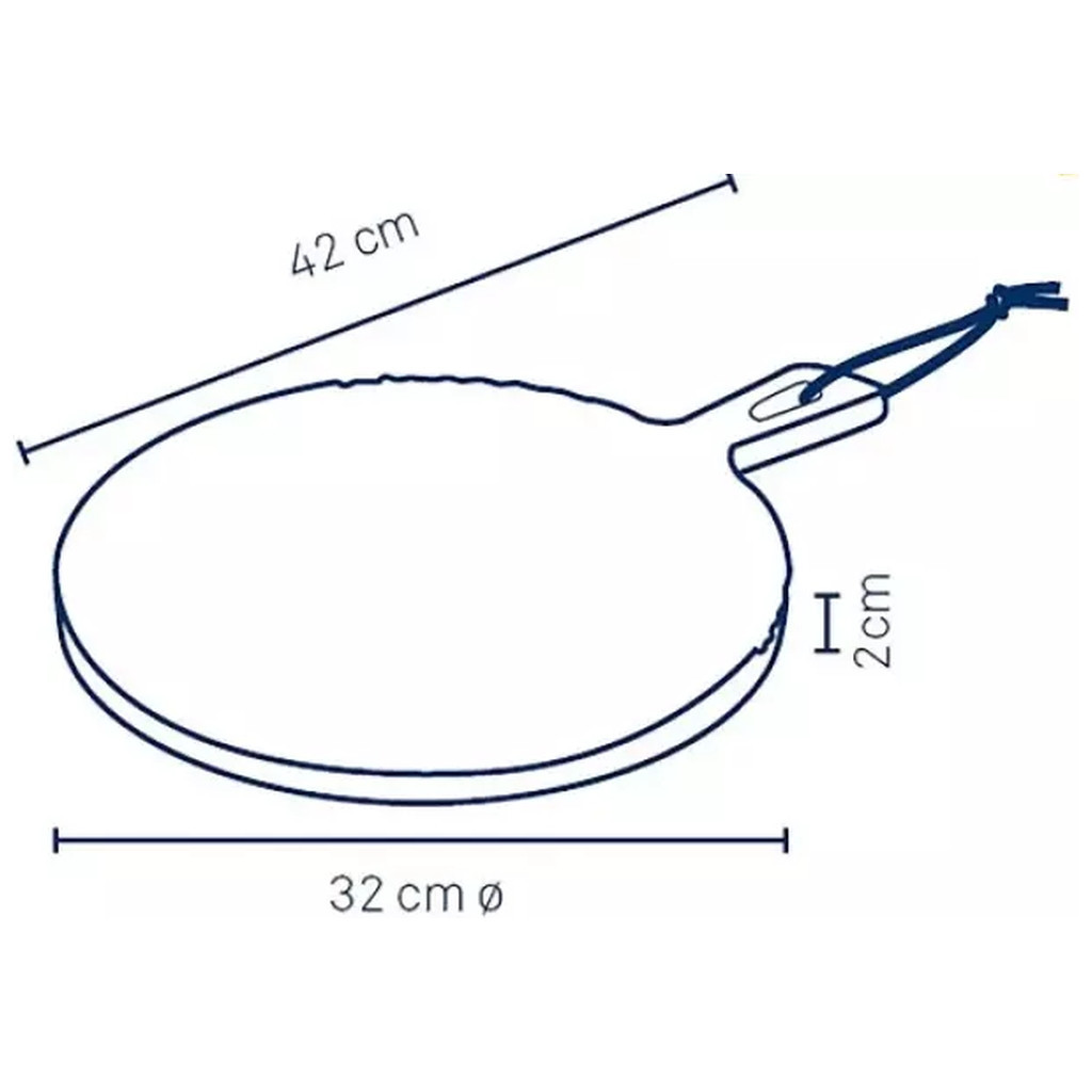 Дошка для нарізання Kela Cosma 32х32 см бамбук (12435) - фото 2 Дошка для нарізання Kela Cosma 32х32 см бамбук (12435) - фото 2